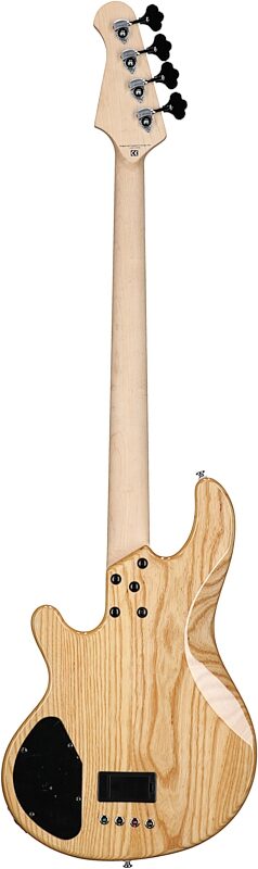 Lakland Skyline 44-01 Deluxe Spalted Electric Bass, Natural, Blemished, Full Straight Back