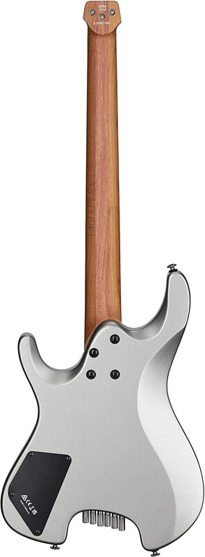 Ibanez QX52 Electric Guitar (with Gig Bag), Metallic Gray Matte, Full Straight Back