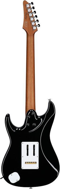 Ibanez AZ2204N Prestige Electric Guitar (with Case), Black, Full Straight Back