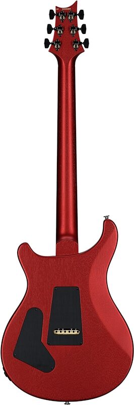 PRS Paul Reed Smith Satin Standard 24 Electric Guitar (with Case), Red Apple Metallic, Full Straight Back