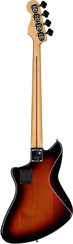Fender Player Plus Meteora Active Bass, Maple Fretboard (with Gig Bag), 3-Color Sunburst, Full Straight Back