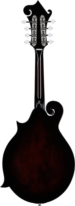 Epiphone F-5G Mandolin (with Case), Cremona Sunburst, Full Straight Back