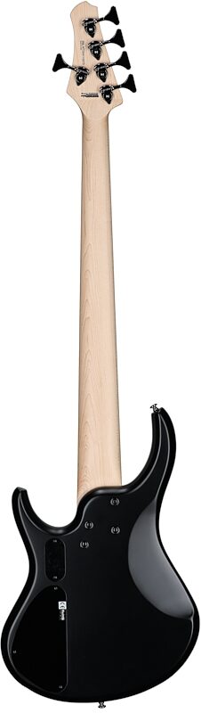 MTD Kingston Super 5 Electric Bass, 5-String (with Laurel Fingerboard), Black, Full Straight Back