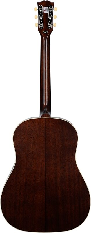 Epiphone 1942 Banner J-45 Acoustic-Electric Guitar (with Case), Vintage Sunburst, Full Straight Back