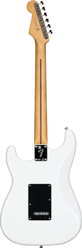 Fender Player II Stratocaster HSS Electric Guitar, with Rosewood Fingerboard, Polar White, Full Straight Back