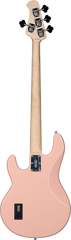 Sterling by Music Man StingRay Electric Bass, Pueblo Pink, Full Straight Back