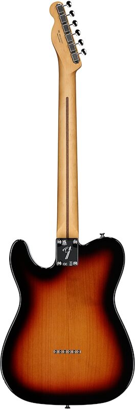 Fender Player II Telecaster Electric Guitar, with Maple Fingerboard, 3-Color Sunburst, Full Straight Back