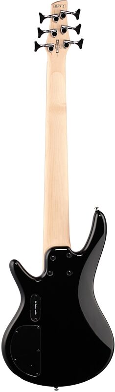 Ibanez GSR206 6-String Electric Bass, Black, Full Straight Back