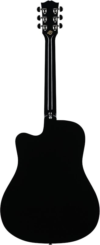Gibson Dave Mustaine Songwriter Acoustic Electric Guitar (with Case), Ebony, Blemished, Full Straight Back
