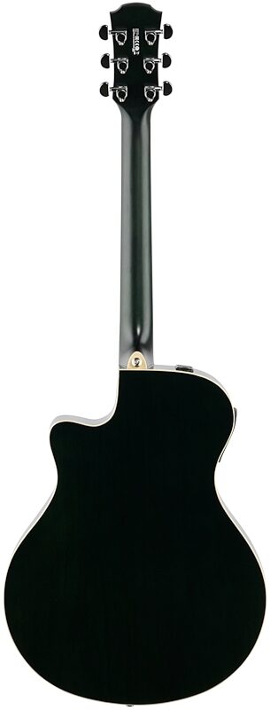 Yamaha APX-600 Acoustic-Electric Guitar, Oriental Blue Burst, Customer Return, Blemished, Full Straight Back