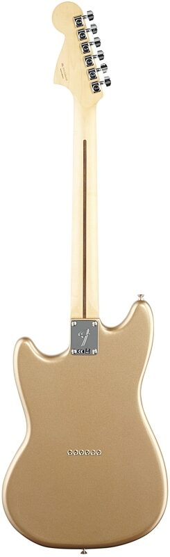 Fender Mustang Electric Guitar, with Pau Ferro Fingerboard, Firemist Gold, Full Straight Back