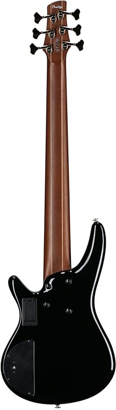 Ibanez SR3506 Prestige Electric Bass, 6-String (with Case), Black, Full Straight Back