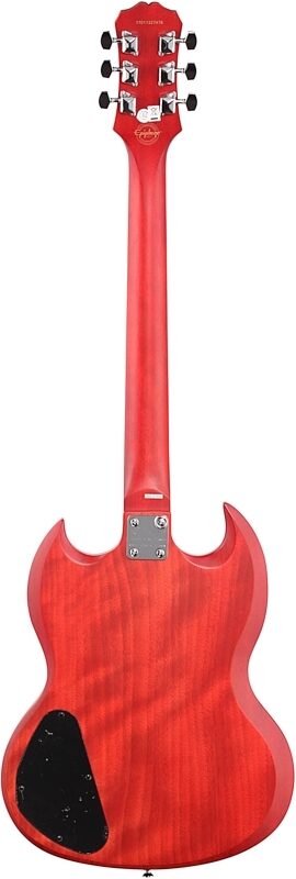 Epiphone SG Special VE Electric Guitar, Vintage Cherry, Full Straight Back