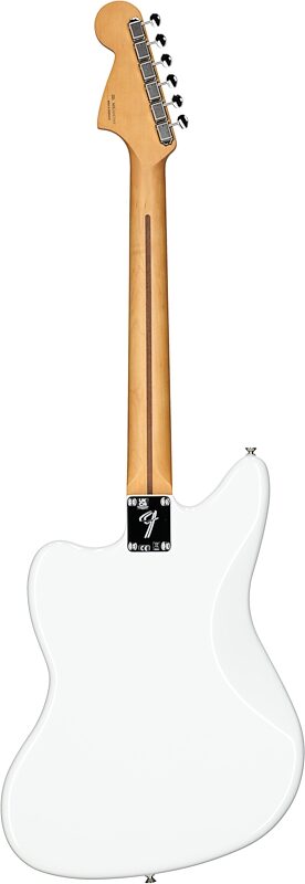 Fender Player II Jaguar Electric Guitar, with Rosewood Fingerboard, Polar White, Full Straight Back