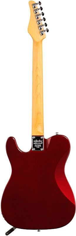 Schecter PT Fastback IIB Electric Guitar, Metallic Red, Full Straight Back