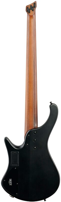 Ibanez EHB1005MS Bass Guitar, 5-String (with Gig Bag), Flat Black, Full Straight Back