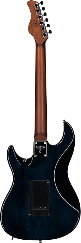 Sire Larry Carlton S7 FM Electric Guitar, Transparent Blue, Full Straight Back