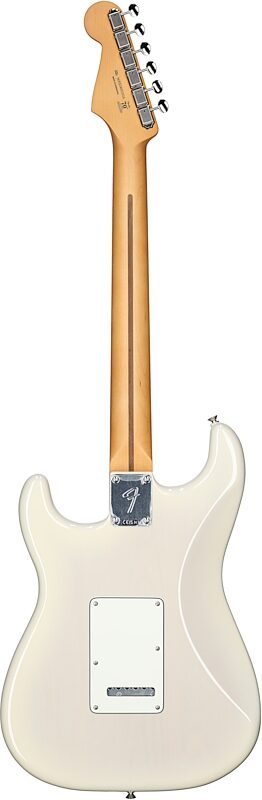 Fender Player II Stratocaster Chambered Ash Electric Guitar, Rosewood Fingerboard, White Blonde, Full Straight Back