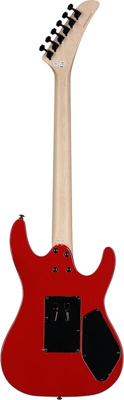 Kramer Striker HSS Electric Guitar, Maple Fingerboard (Left-Handed), Jumper Red, Full Straight Back