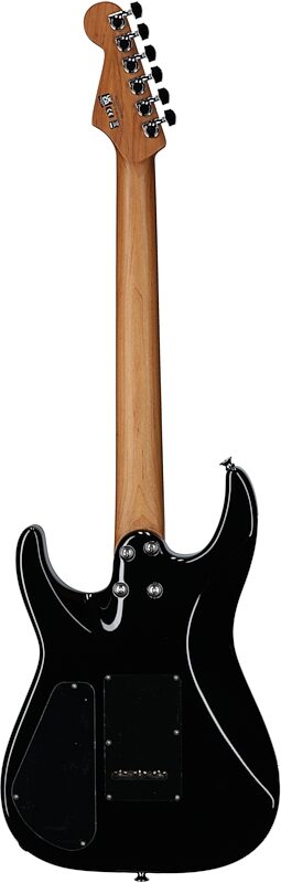Charvel Limited Edition Super Stock DKA22 Electric Guitar, Ebony Fingerboard (with Gig Bag), Gloss Black, Full Straight Back