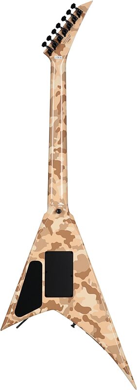 Jackson Concept Rhoads RR24-7 Electric Guitar (with Case), Desert Camouflage, Full Straight Back