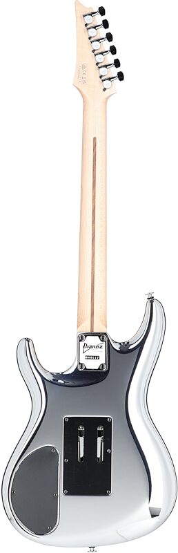 Ibanez JS-3 Joe Satriani Signature Electric Guitar (with Case), Chrome Boy, Full Straight Back