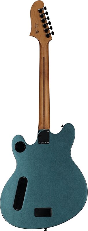 Squier Contemporary Active Starcaster, with Maple Fingerboard, Gunmetal, Full Straight Back