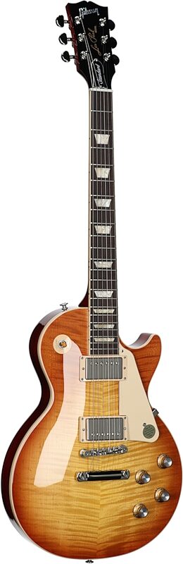 Gibson Exclusive Les Paul Standard '60s AAA Top Electric Guitar (with Case), Unburst, Blemished, Full Straight Back