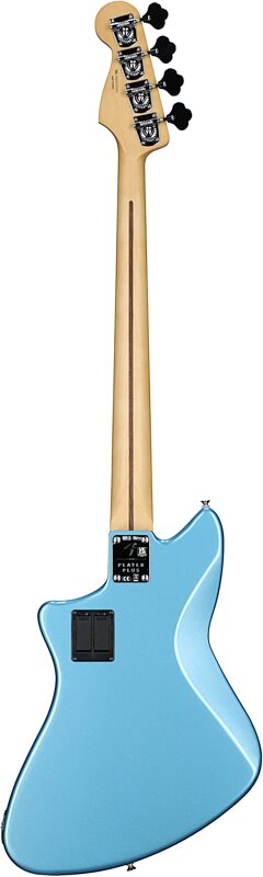 Fender Player Plus Meteora Active Bass, Pau Ferro Fretboard (with Gig Bag), Opal Spark, Pau Ferro, Full Straight Back