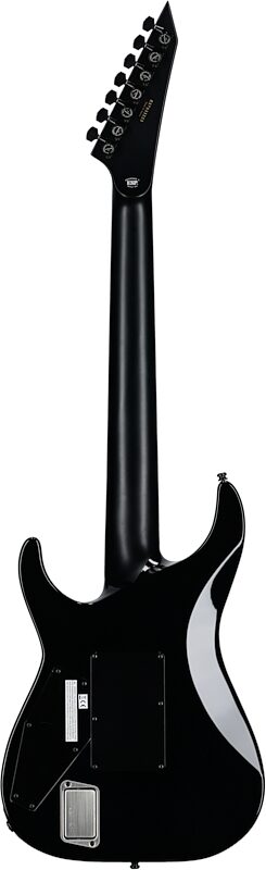 ESP E-II Horizon FR-7 Electric Guitar, 7-String (with Case), Black Turquoise Burst, Full Straight Back