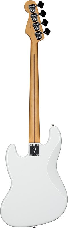 Fender Player II Jazz Electric Bass, with Maple Fingerboard, Polar White, Full Straight Back