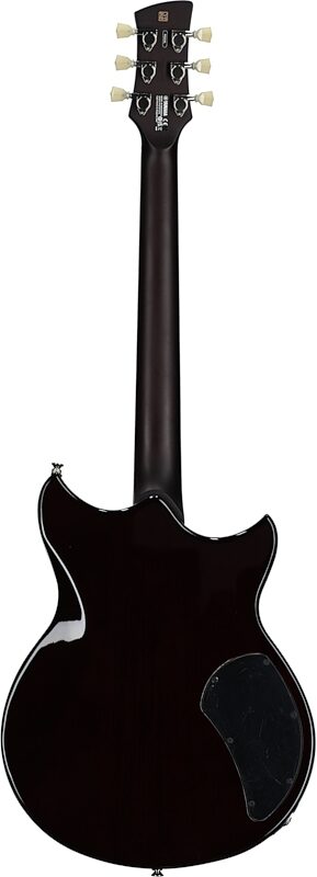 Yamaha Revstar Standard RSS20L Left-Handed Electric Guitar (with Gig Bag), Swift Blue, Full Straight Back