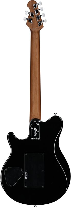 Sterling by Music Man Axis AX50QM Electric Guitar, Lava Burst, Full Straight Back