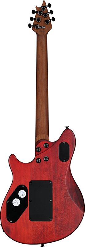 EVH Eddie Van Halen WG Wolfgang Standard Exotic Electric Guitar, with Maple Fingerboard, Poplar Burl Natural, USED, Blemished, Full Straight Back