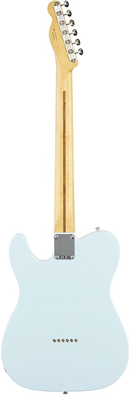 Fender Vintera '50s Telecaster Electric Guitar, Maple Fingerboard (with Gig Bag), Sonic Blue, Full Straight Back