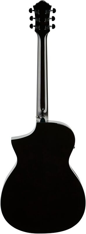 Michael Kelly Forte Port X Acoustic-Electric Guitar, Partial Eclipse, Full Straight Back