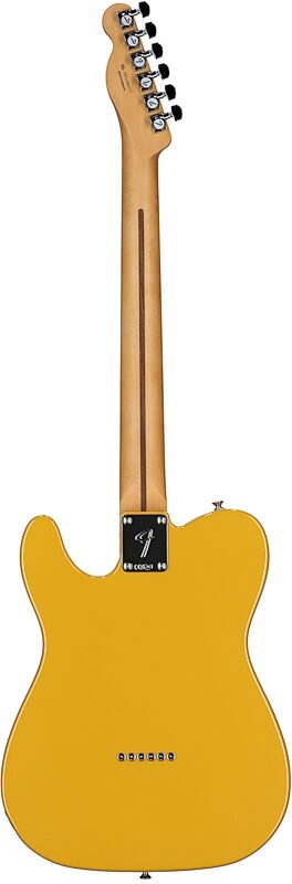 Fender Player II Modified Telecaster Electric Guitar, Maple Fingerboard, Sunshine Yellow, Full Straight Back
