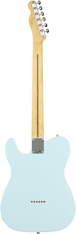 Fender Vintera '50s Telecaster Modified Electric Guitar, Maple Fingerboard (with Gig Bag), Daphne Blue, Full Straight Back