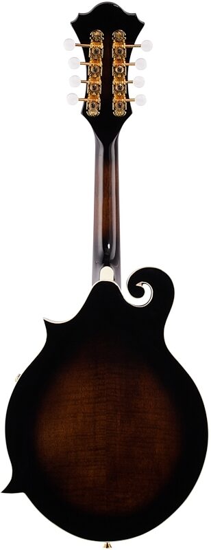Ibanez M522S F-Style Mandolin, Dark Violin Sunburst, Full Straight Back