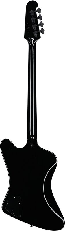 Gibson Gene Simmons G2 Thunderbird Bass Guitar (with Case), Ebony, Full Straight Back