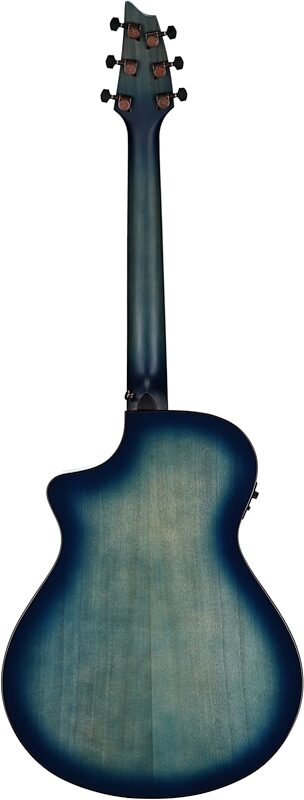 Breedlove Pursuit Exotic S Concert CE Myrtlewood Acoustic-Electric Guitar, Blue Eyes, B-Stock, Full Straight Back