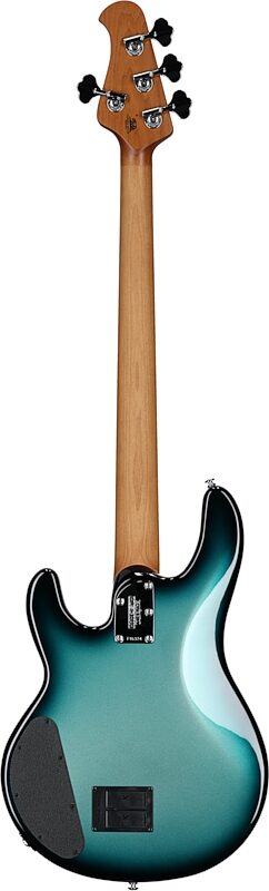 Ernie Ball Music Man StingRay Special HH Electric Bass (with Case), Frost Green Pearl, Full Straight Back