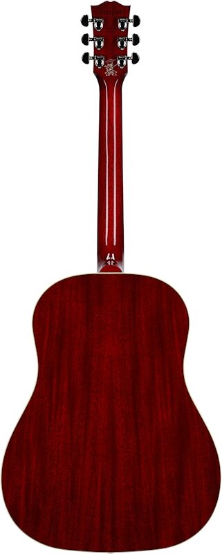 Gibson Slash J-45 Acoustic-Electric Guitar (with Case), Vermillion Burst, Blemished, Full Straight Back