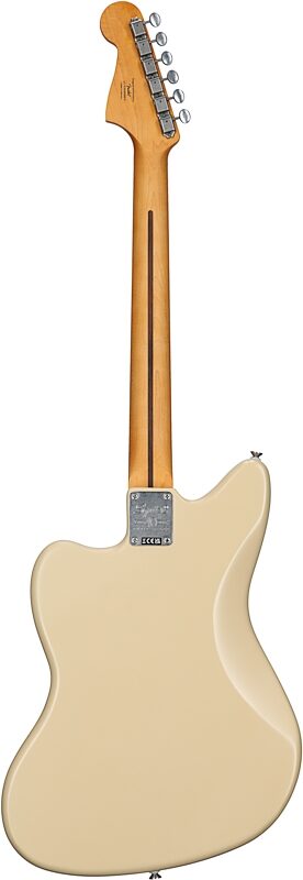 Squier 40th Anniversary Vintage Edition Jazzmaster Electric Guitar (Maple Fingerboard), Desert Sand, Full Straight Back