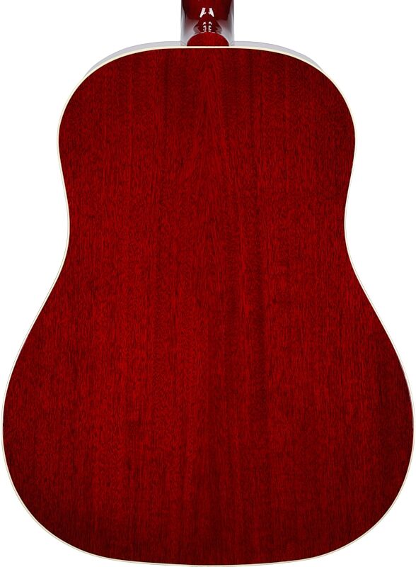 Gibson J-45 Standard Acoustic-Electric Guitar (with Case), Cherry, Serial Number 20702011, Body Straight Back
