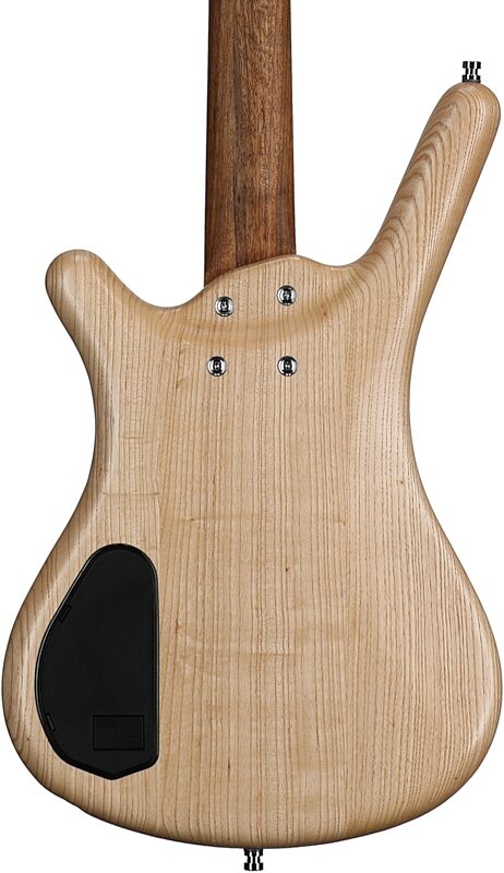 Warwick GPS Corvette Double Buck 4 Electric Bass, Natural, Serial Number GPS K 010672-22, Body Straight Back