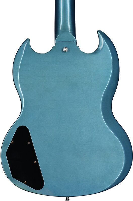 Gibson Custom 1964 SG Maestro Murphy Lab Ultra Light Age (with Case), Pelham Blue, Serial Number 205834, Body Straight Back