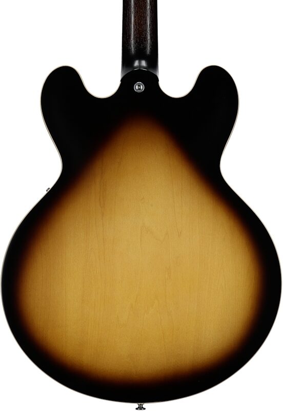 Gibson ES-335 Dot Satin Electric Guitar (with Case), Vintage Burst, Serial Number 229820203, Body Straight Back