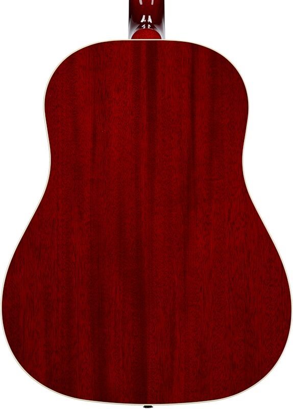 Gibson J-45 Standard Acoustic-Electric Guitar (with Case), Cherry, Serial Number 23422002, Body Straight Back
