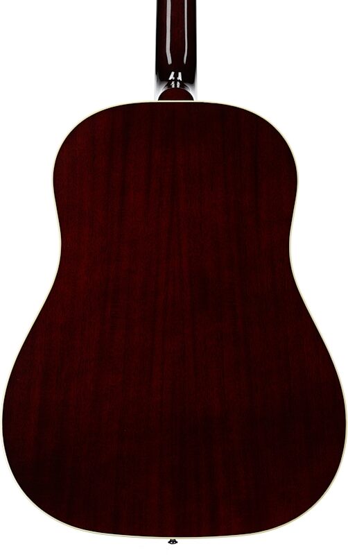 Gibson '60s J-45 Original Acoustic Guitar (with Case), Wine Red, Serial Number 23612007, Body Straight Back